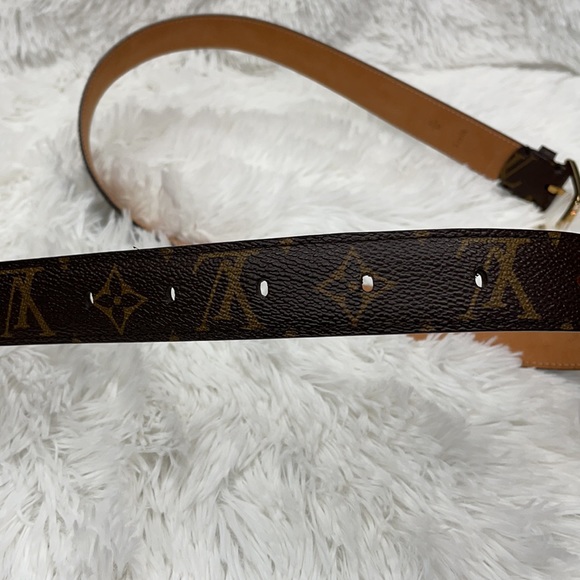 LOUIS VUITTON CLASSIC MONOGRAM BELT M6919 SZ 95/38 - Picture 12 of 12